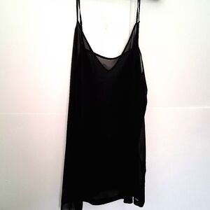 Black Camisole Top Size Large